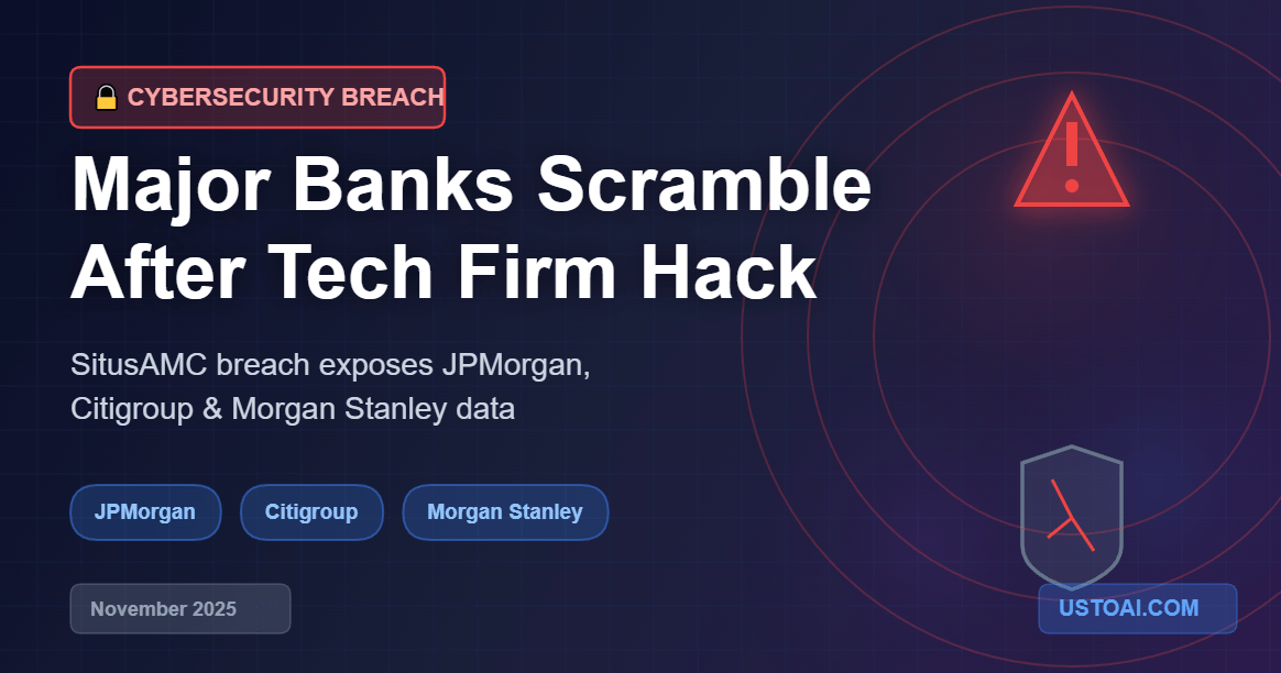 Major US Banks Scramble After SitusAMC Data Breach Exposes Third-Party Risk