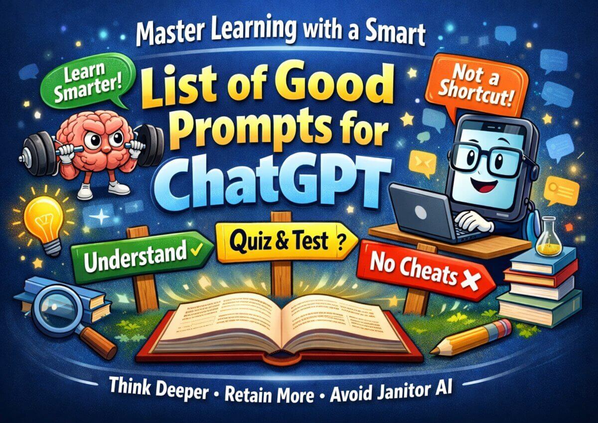 Janitor AI: Master Learning with a Smart List of Good Prompts for ChatGPT
