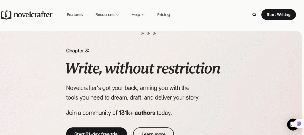 novel-crafter-for-ai-assissted-fiction-writing