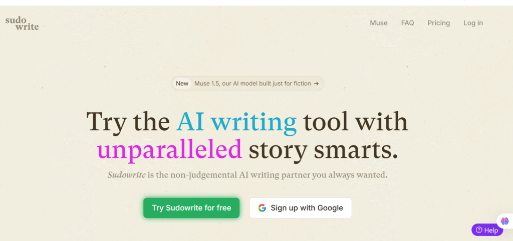 sudowrite-for-ai-assissted-fiction-writing