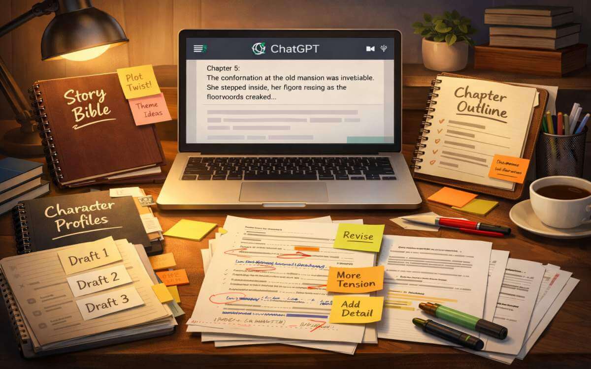 ChatGPT Prompts for Novel Writing (with Real Examples)