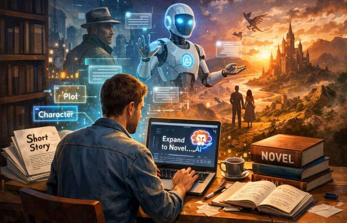 How to Expand a Short Story into a Novel (With AI Story Tools)