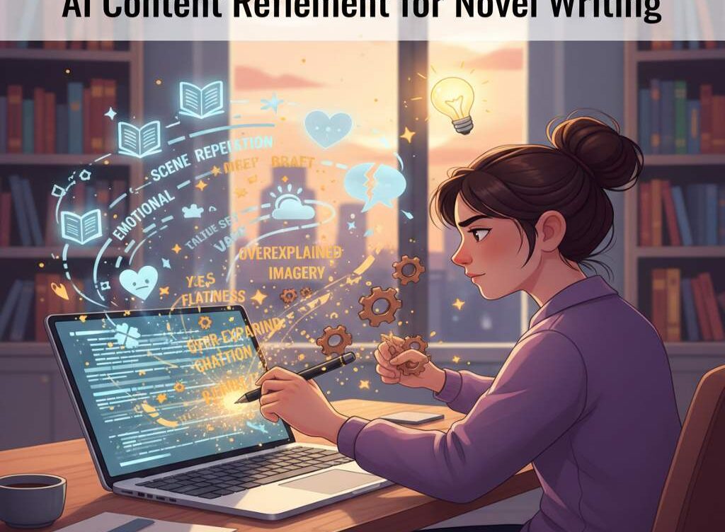 AI Content Refinement for Novel Writing: Turning Generated Drafts into Real Fiction