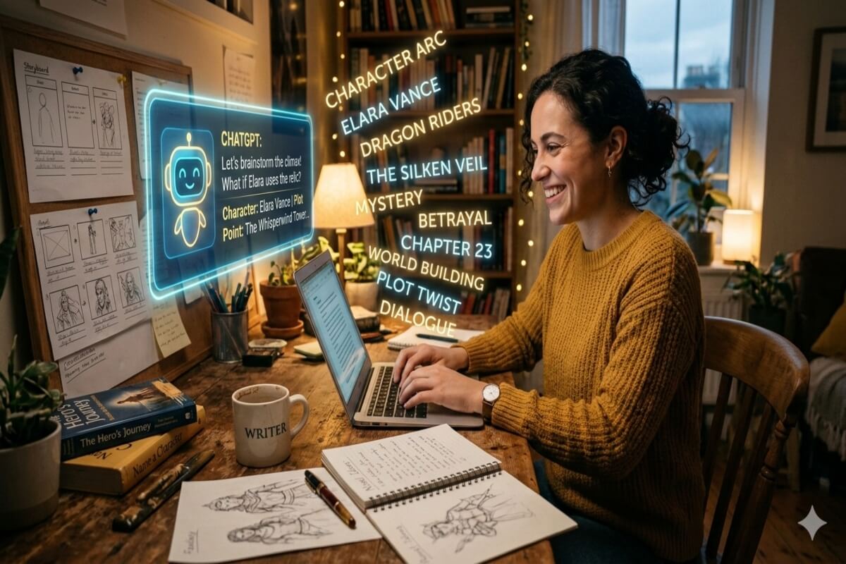 How to Co-Write a Novel With ChatGPT Step by Step